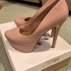 High platform heels